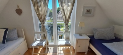 2. Schlafzimmer mit 2 Einzelbetten 