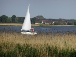 Segeln auf dem Achterwasser 